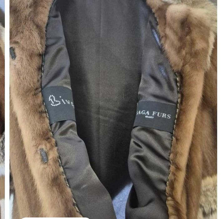 Фірмова норкова шуба новий стан