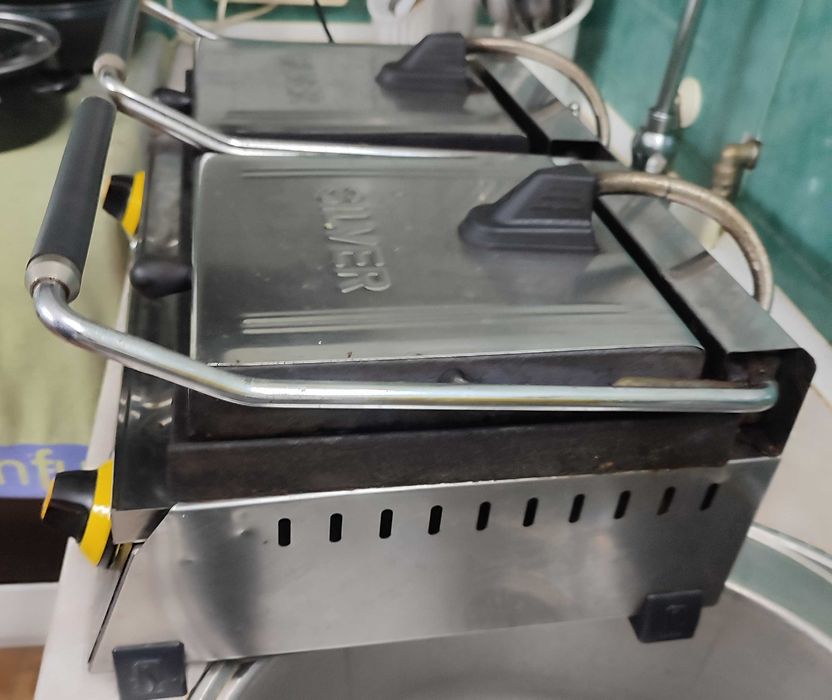 Професійний притискний гриль SILVER Туреччина