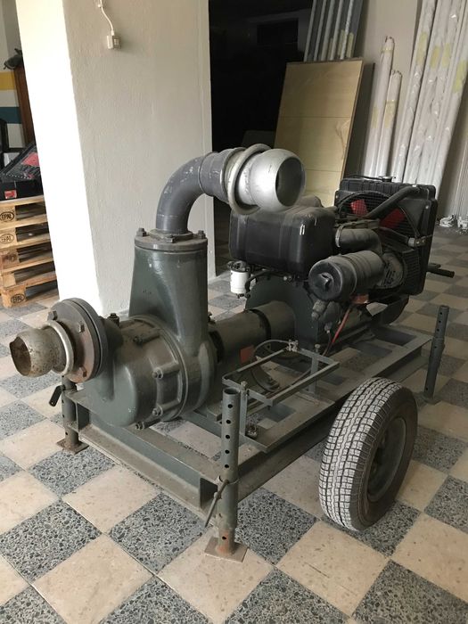 Bomba motorizada gasoleo