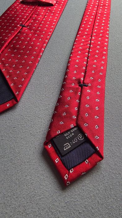 Krawat jedwabny Ermenegildo Zegna