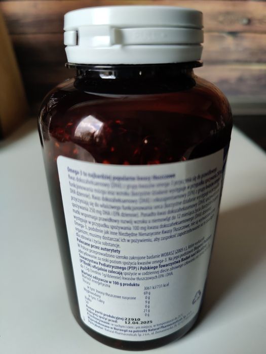 OmegaMarine Forte+  Kwasy Omega - 3 Phaurmacelticals
