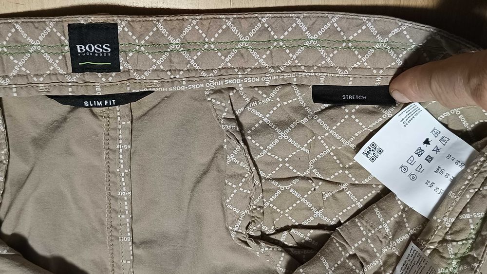 Męskie spodnie HUGO BOSS ROGAN3 r.L stan bardzo dobry