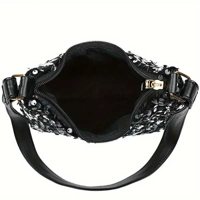 Bolsa elegante de lantejoulas. Nova.