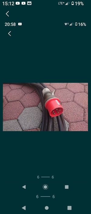 Kabel do siły 360 V 4 x 4.5