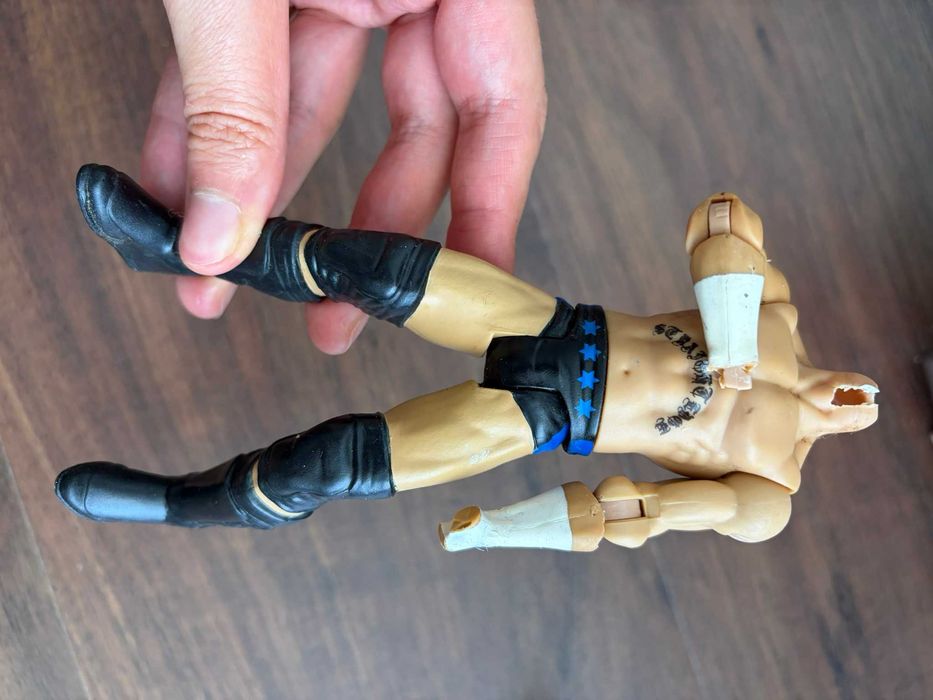 conjunto partes bonecos wwe wrestling mattel figuras brinquedos