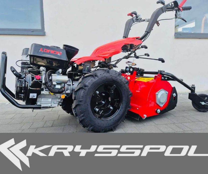 Traktor jednoosiowy MC370 z glebogryzarką 80cm Loncin G420FD