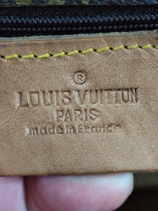 Pasta negócios (particular) vintage Louis Vuitton