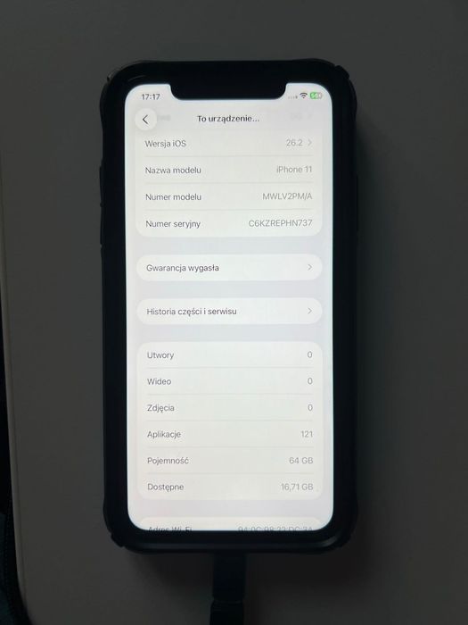 iphone 11 64GB czerwony