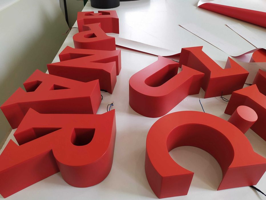 Об'ємні букви, Вивіска, Зовнішня реклама, Лайтбокс, Вывеска