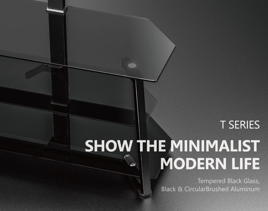 FITUEYES TW307501MB-G Stojak do TV z regulacją wysokości  3 w 1