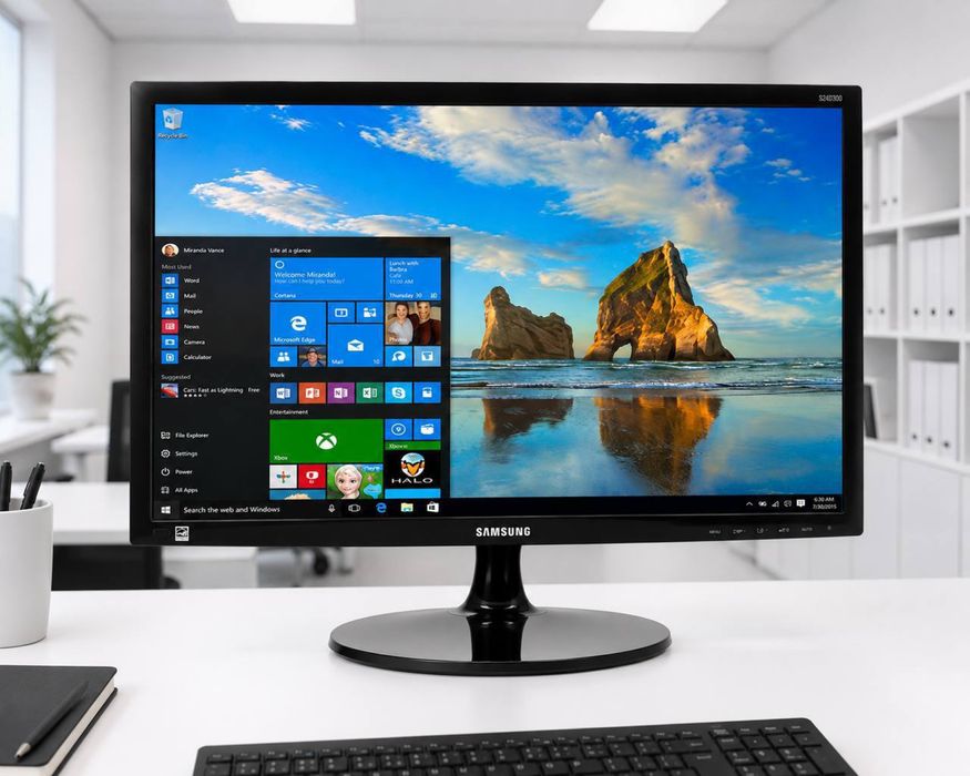 Монітор Samsung S24D300HS  В коробці Як новий