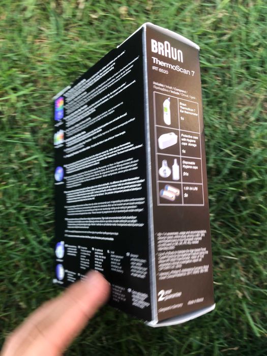 termometr Braun ThermoScan7 z technologią Age Precision model IRT 6520