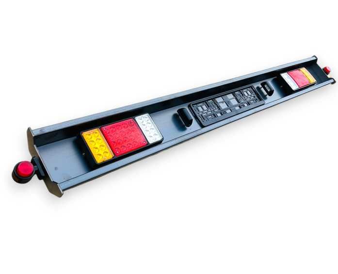 Belka ze światłami LED zderzak tylny do przyczepy ; dostawczego ; ciężarówki