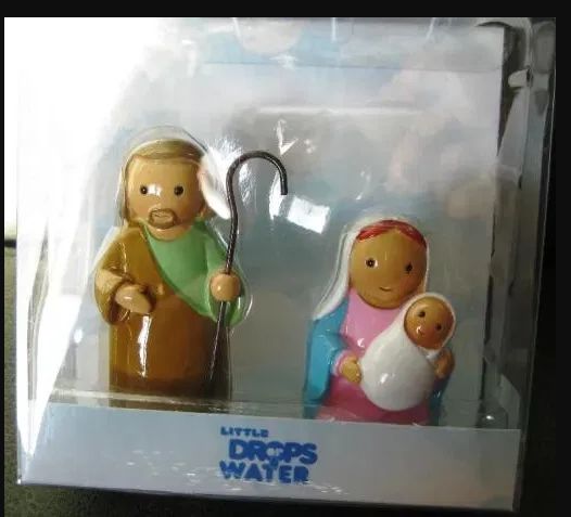 S José, N Senhora e o Menino Jesus - Pintado à Mão - Oferta Portes