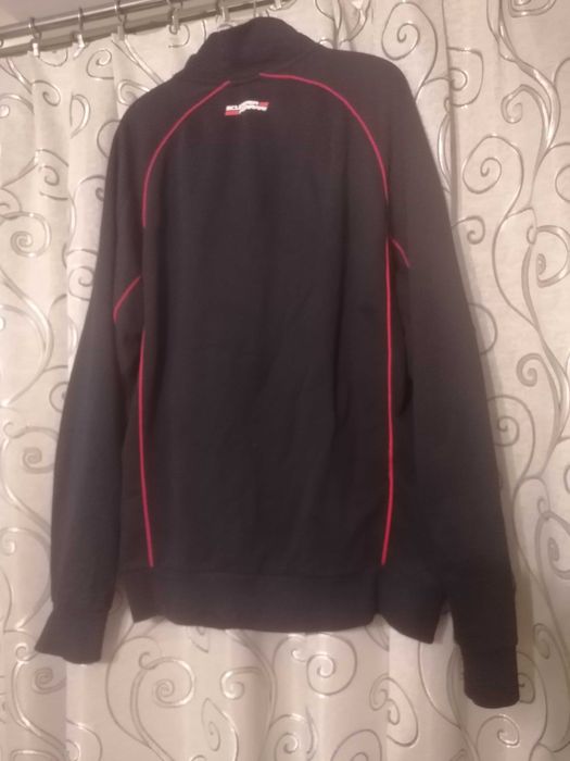 Bluza FERRARI XL czarna rozpinana na suwak