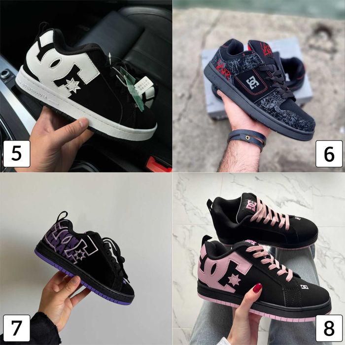 Кроссовки DC Shoes Graffik Slayer Court Кросівки Дс Курт Слеєр 36-45