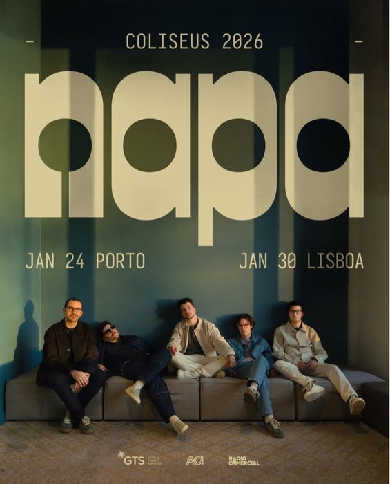 2 bilhetes NAPA 24 janeiro no Porto