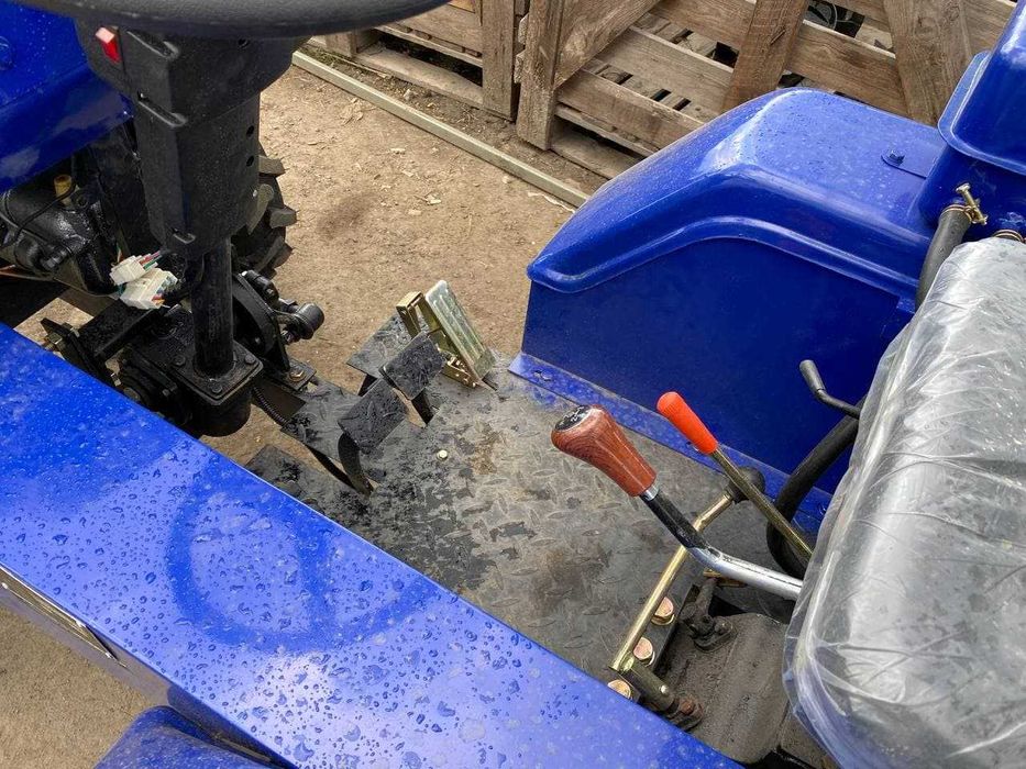 Мототрактор ЗУБР-250 Z+Плуг 2-х корп,Фреза,Доставка,ЗІП,Кредит!