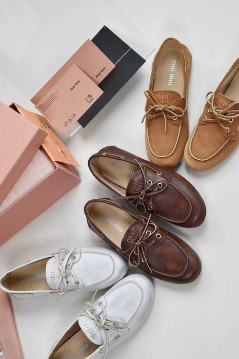 Mokasyny Miu Miu!Skóra! Premium!36-41