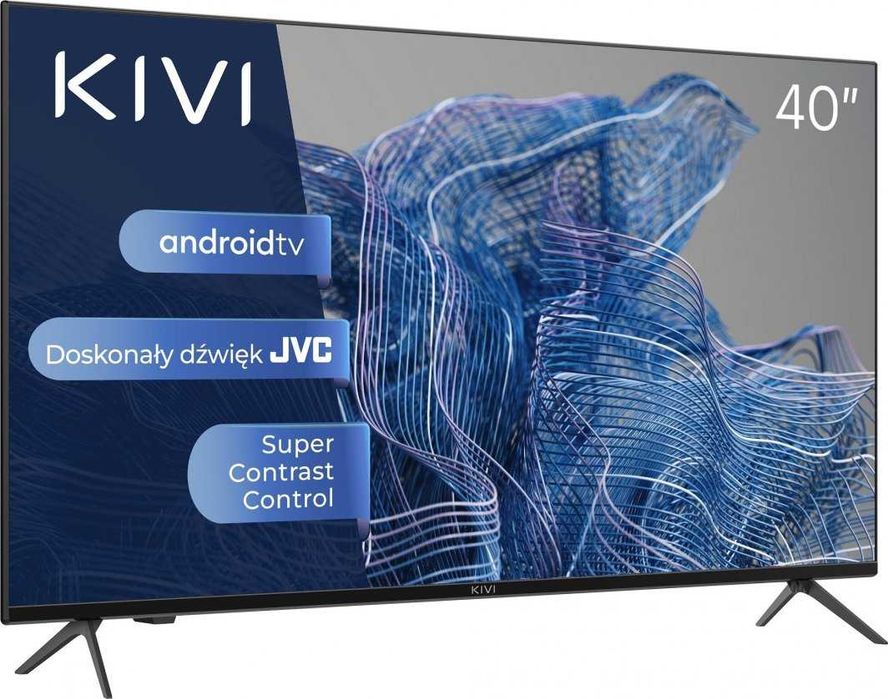 Телевизор 40" Kivi 40F750NB Led Smart TV T2 1920x1080 FullHD Bluetooth 5.0 WI-Fi Голосовой поиск