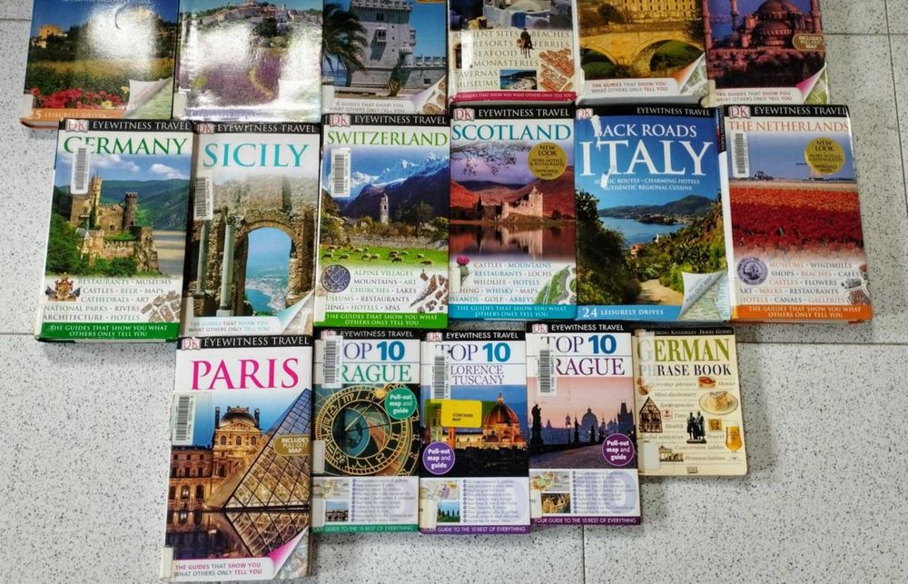 23 Livros & Guias de Viagem/Mapas (DK Eyewitness Travel)
