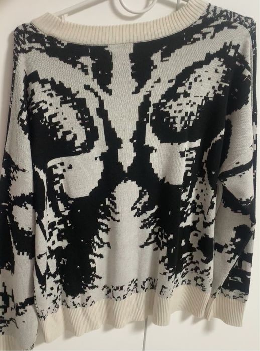 светр вінтажний «череп»