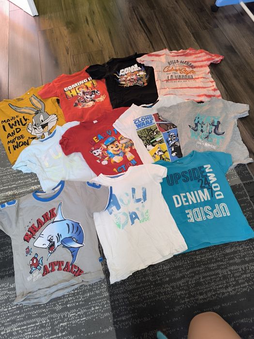 Pepco t-shirty dla chłopca rozm 110