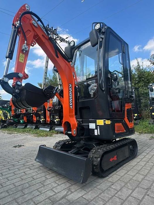 NOWA Minikoparka DWUSEKCYJNA Pompa YAMA H12K Ramię Srętne 3 Łyżki 1,2T