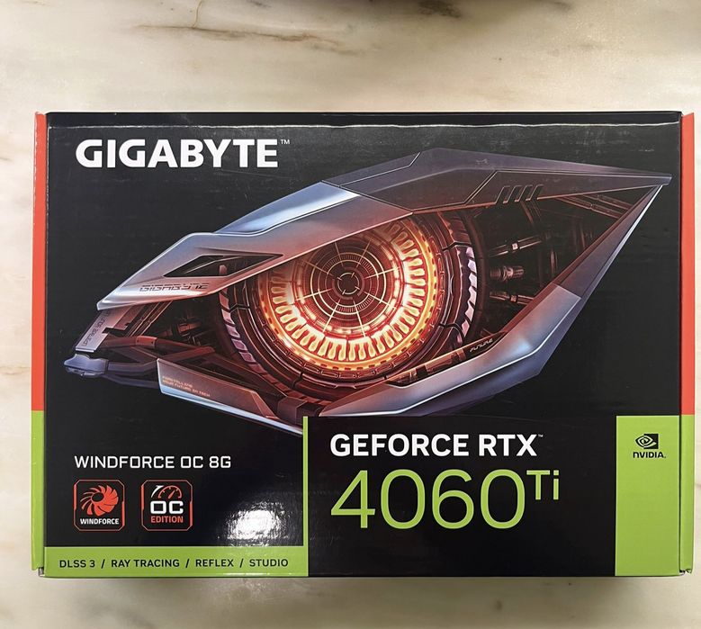 Nvidia Gigabyte GeForce RTX 4060 Ti WINDFORCE OC 8GB GDDR6