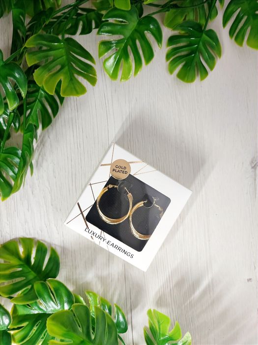 Brincos luxuosos Gold Plated