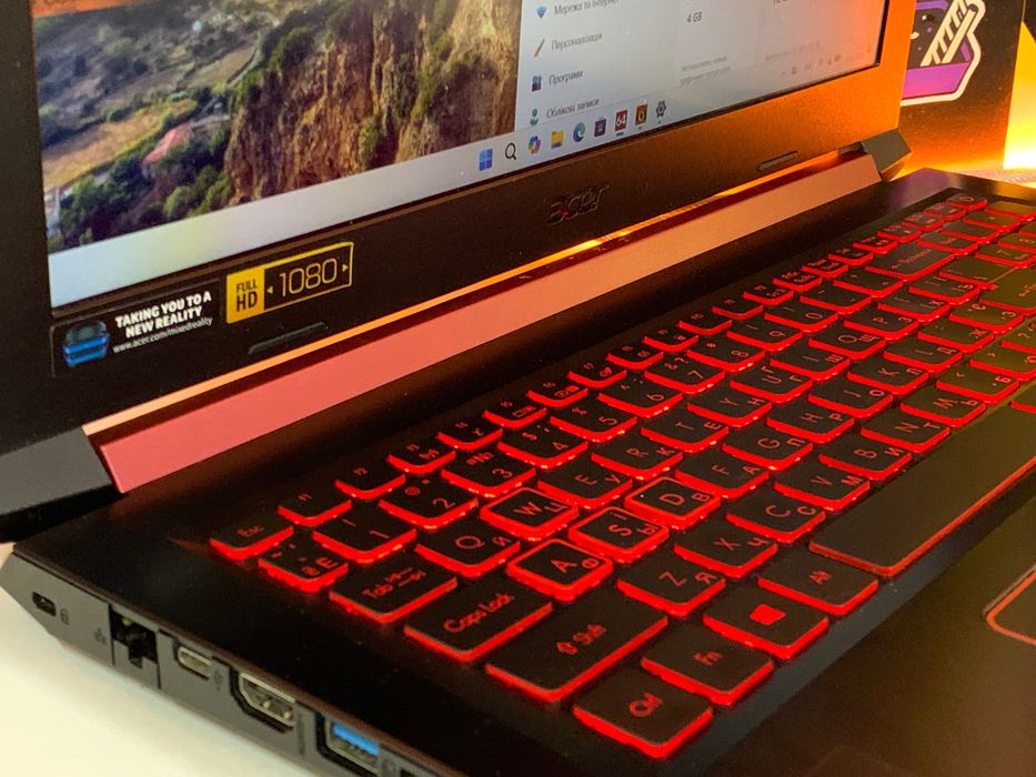 Ноутбук acer nitro 5 i5 7300HQ / GTX1050 4gb