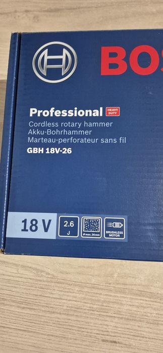 Młotowiertarka ,młot udarowy bosch  GBH 18V-26