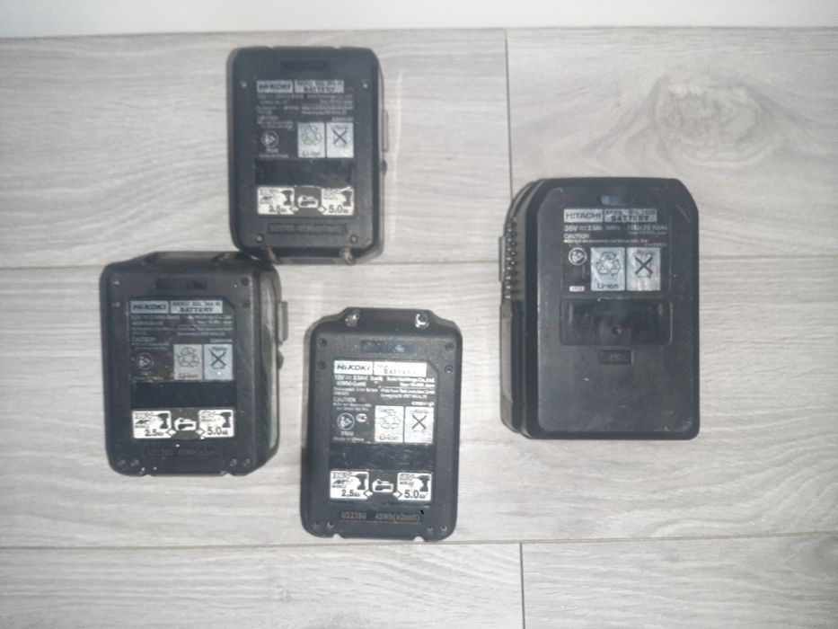 Akumulator HIKOKI Multivolt  18V/36V o pojemności 2.5Ah/5Ah. USZKODZON