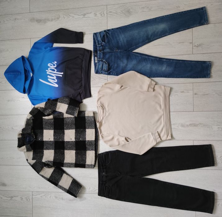 Пакет фірмового одягу ZARA, Next, The North Face 9-10р (140)