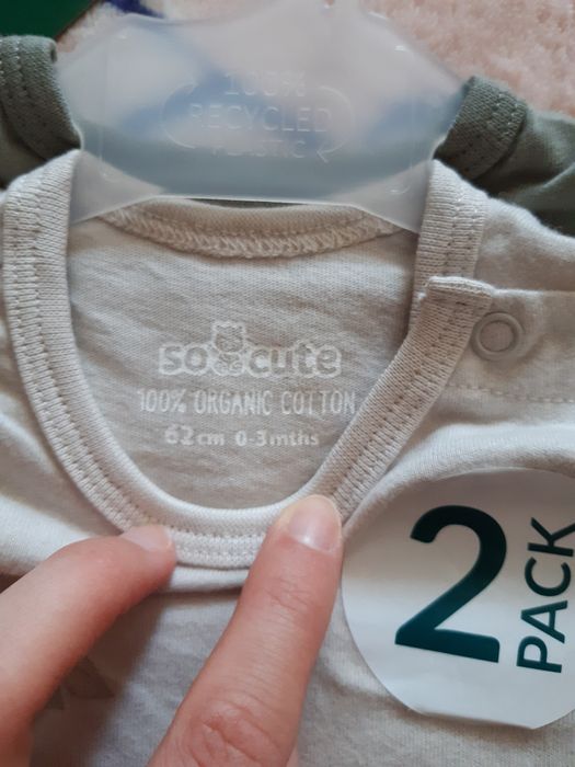 Body, 2pack, nowe, r.62