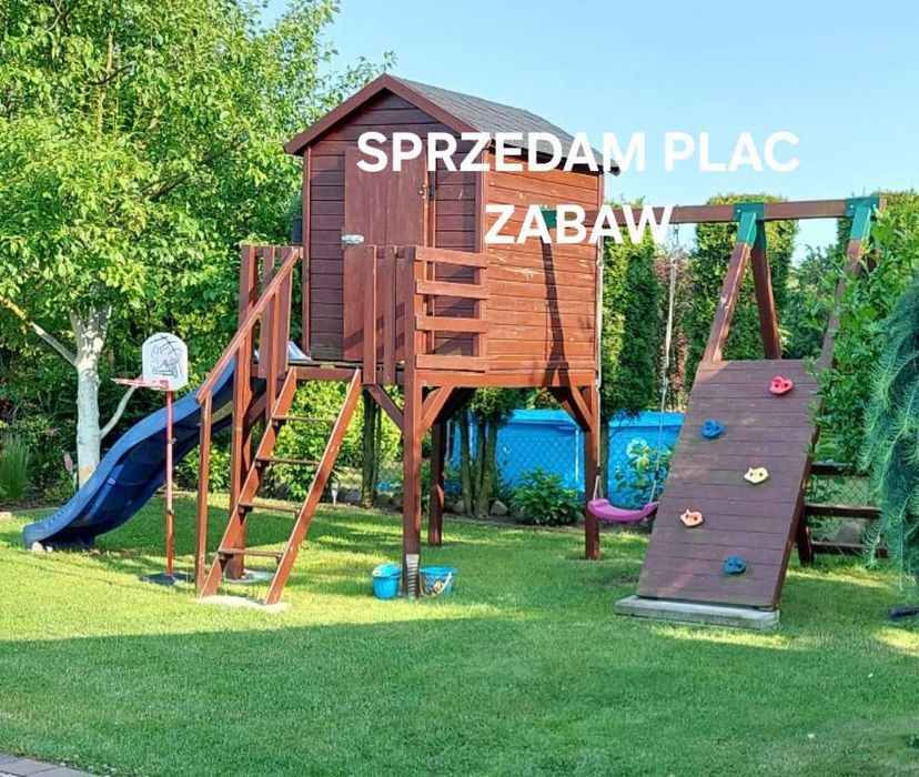 Domek plac zabaw dla dzieci