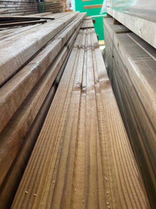 Deska tarasowa 28x120 sosna impregnowana ciśnieniowo