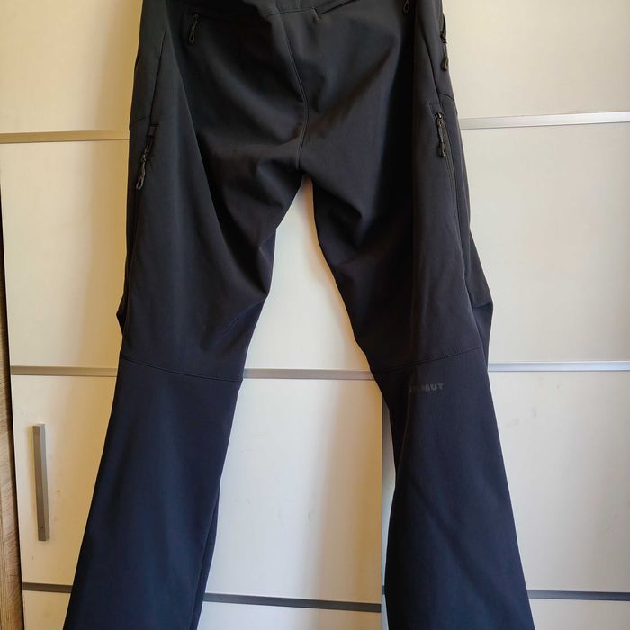 Super ocieplane softshell spodnie trekking Mammut winter Hiking  r.54