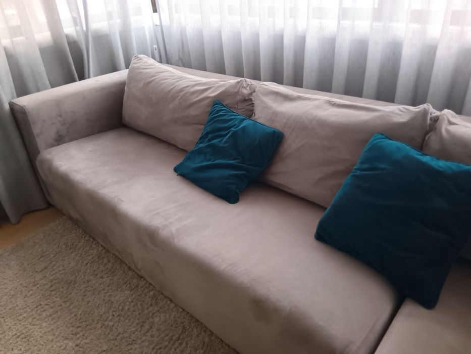 Sofá com chaise Long | Como Novo