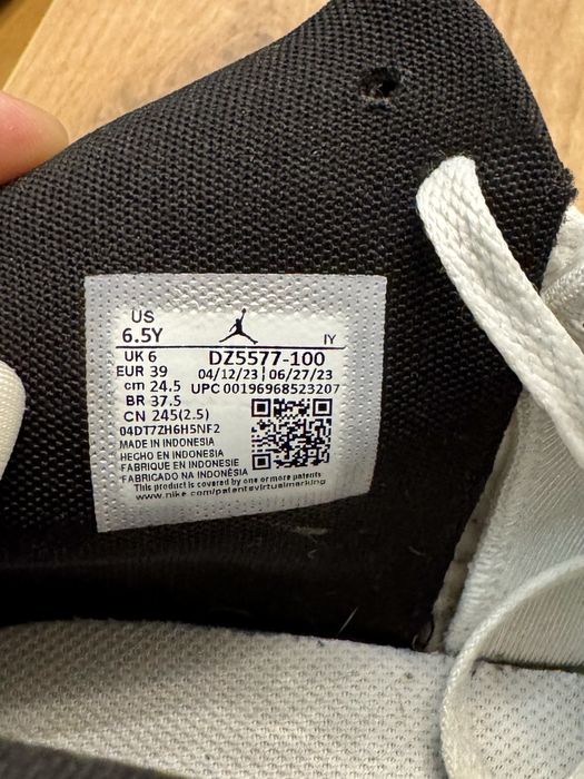 Buty nike Jordan MVP DZ 5577 biały roz 39