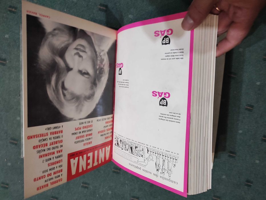 Revista Antena - Primeiros 10 números encadernados num volume - 1965