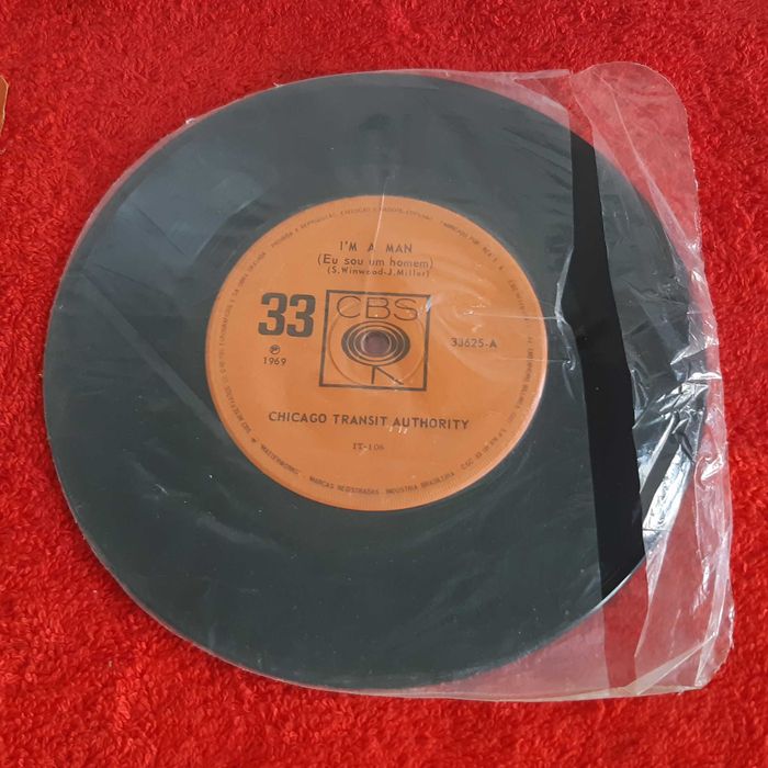 Disco Vinil Single Chicago Transit Authority - I'm a Man / Questions 67 and 68