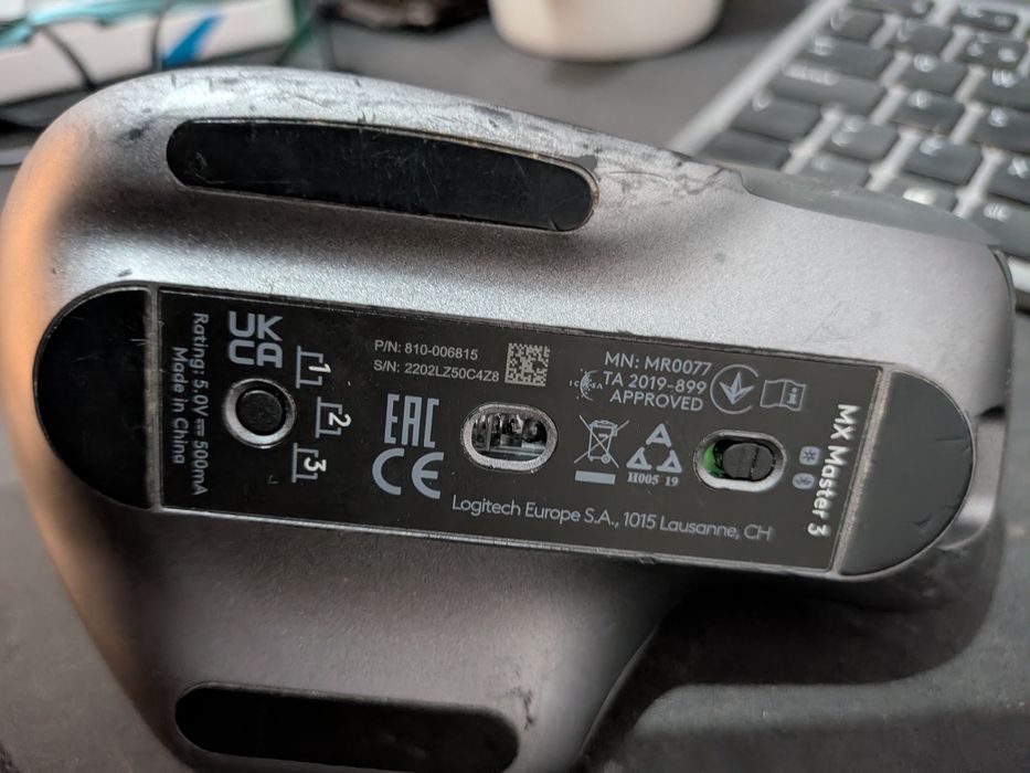 Rato Logitech MX Master 3