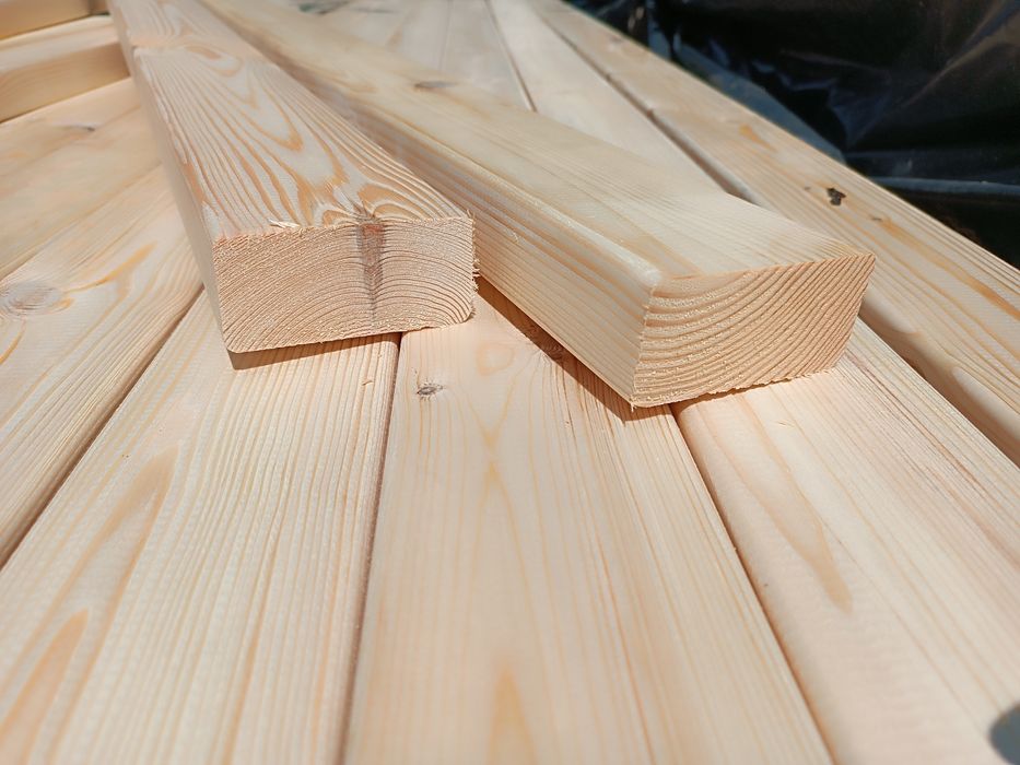 Kantówka strugana 45x95 drewno C24