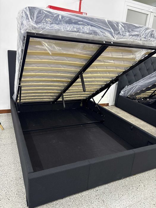 cama de casal com arrumaçao - entrega gratuita