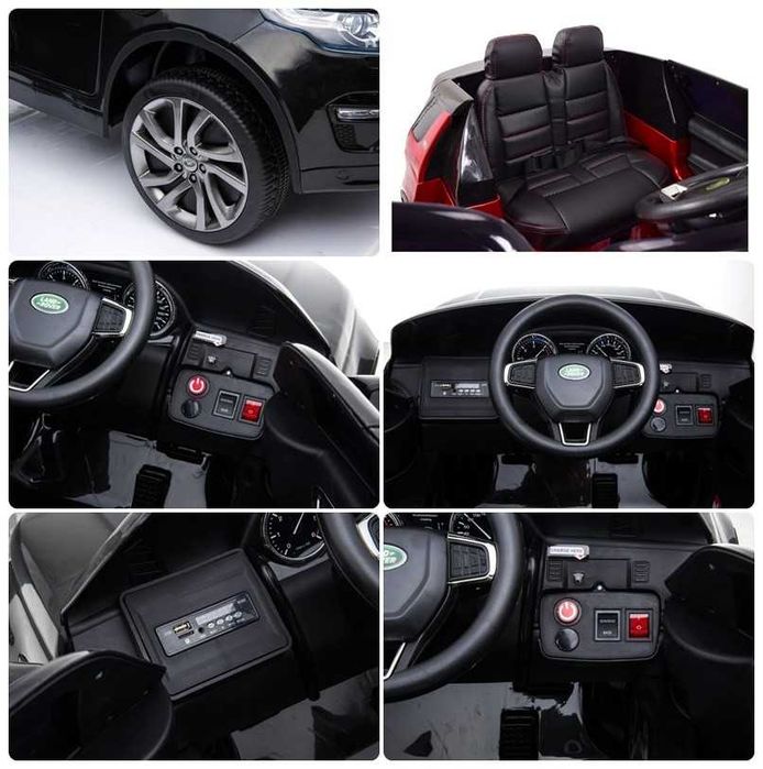 Auto samochód na akumulator LAND ROVER DISCOVERY pojazd RC na pillota