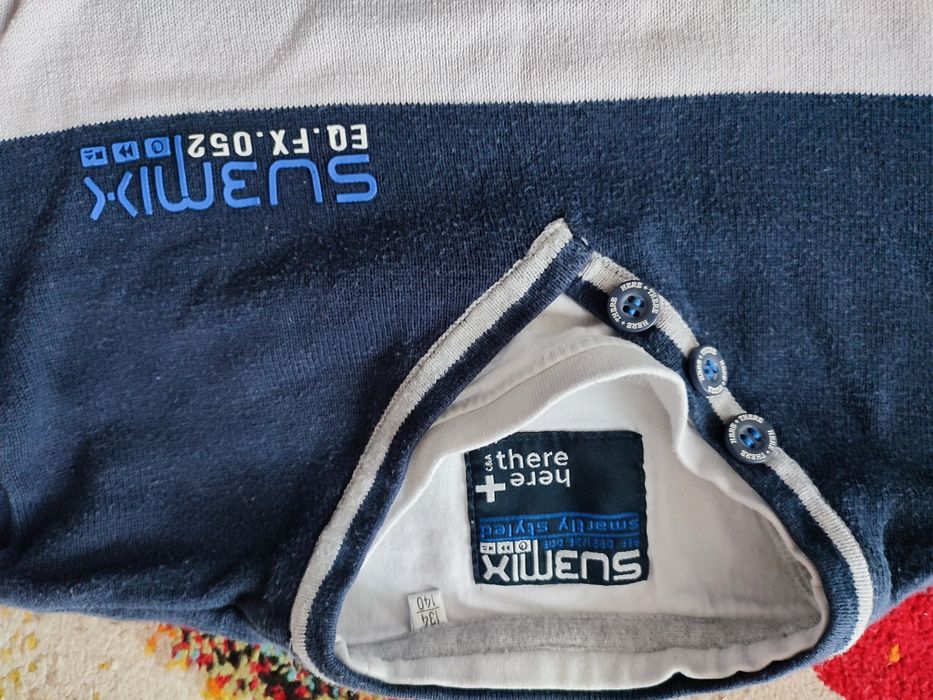 Cienki sweter rozmiar 140 bawełna