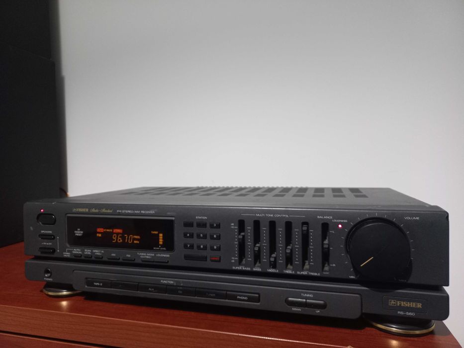 Amplituner do wieży Fisher RS 580 japoński