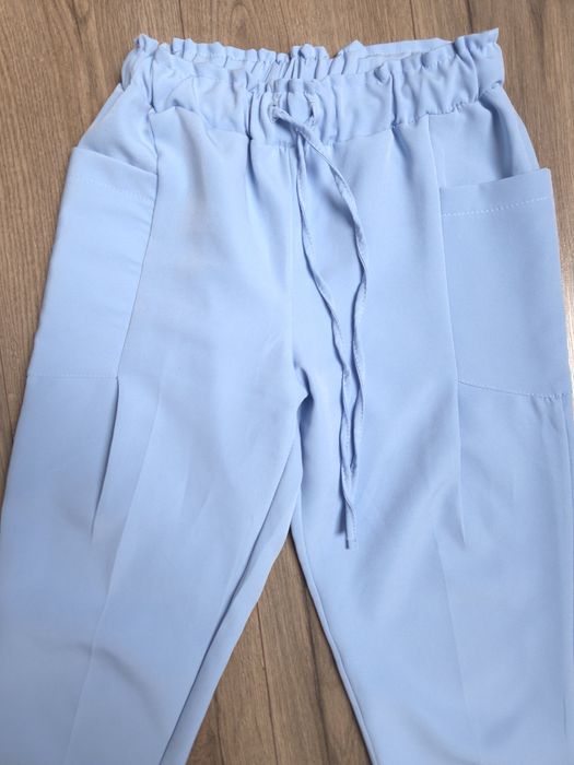 Spodnie chino 36 S na gumkę jogger petite