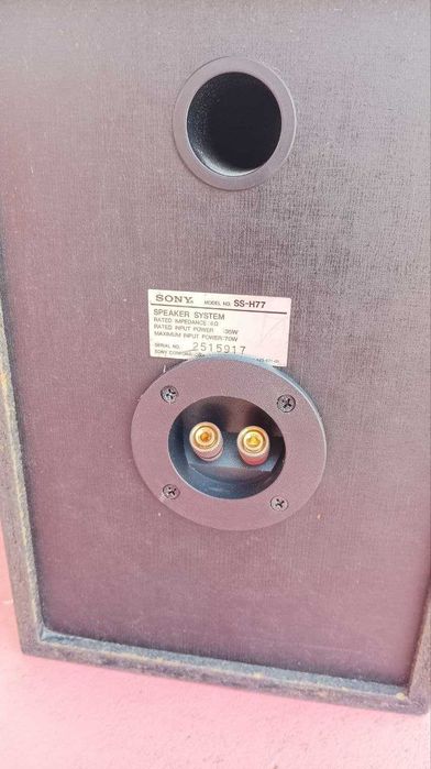 Colunas Monitoras Stereo - Sony SS-H77